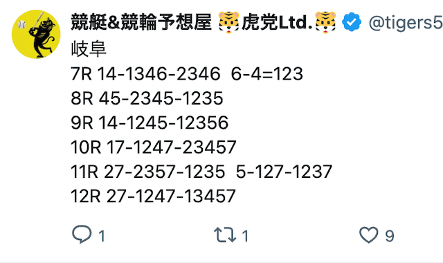 虎党　ツイッター　投稿例2